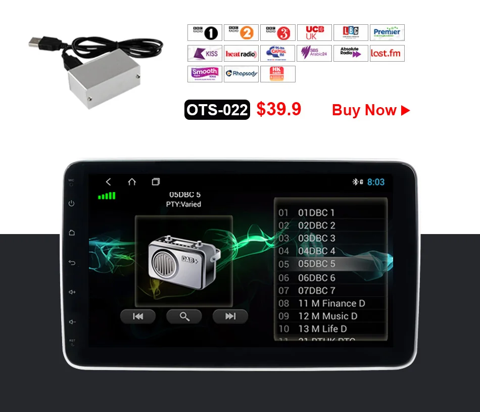 Ownice k5 вращения 10," траектории Walkie Talkie автомобильное радио 1/2 Din стереофонический радиоприемник gps 6-канальный DSP 360 панорама SPDIF Универсальный Автомобильный плеер