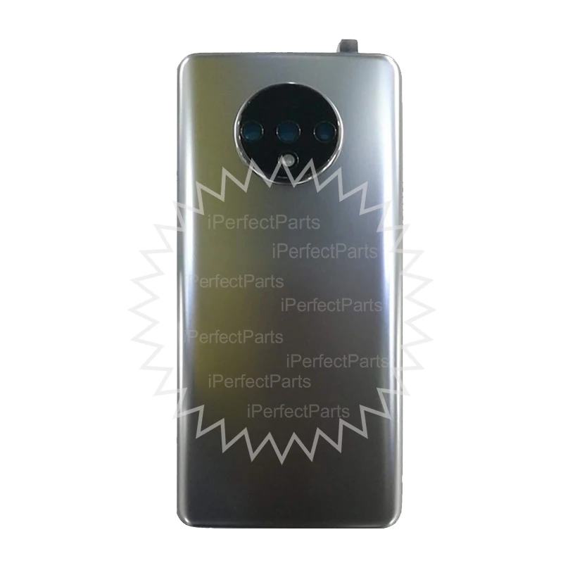 Задняя крышка корпуса для oneplus 7T крышка батареи задняя дверь с объективом камеры Стекло Запасная часть для oneplus 7t задняя крышка
