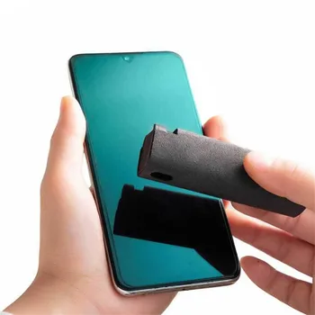 

Newest Portable Tablet Mobile PC Screen Cleaner Microfiber Cloth Set Cleaning Artifact Storage 2 In 1 Phone Screen Cleaner Spray