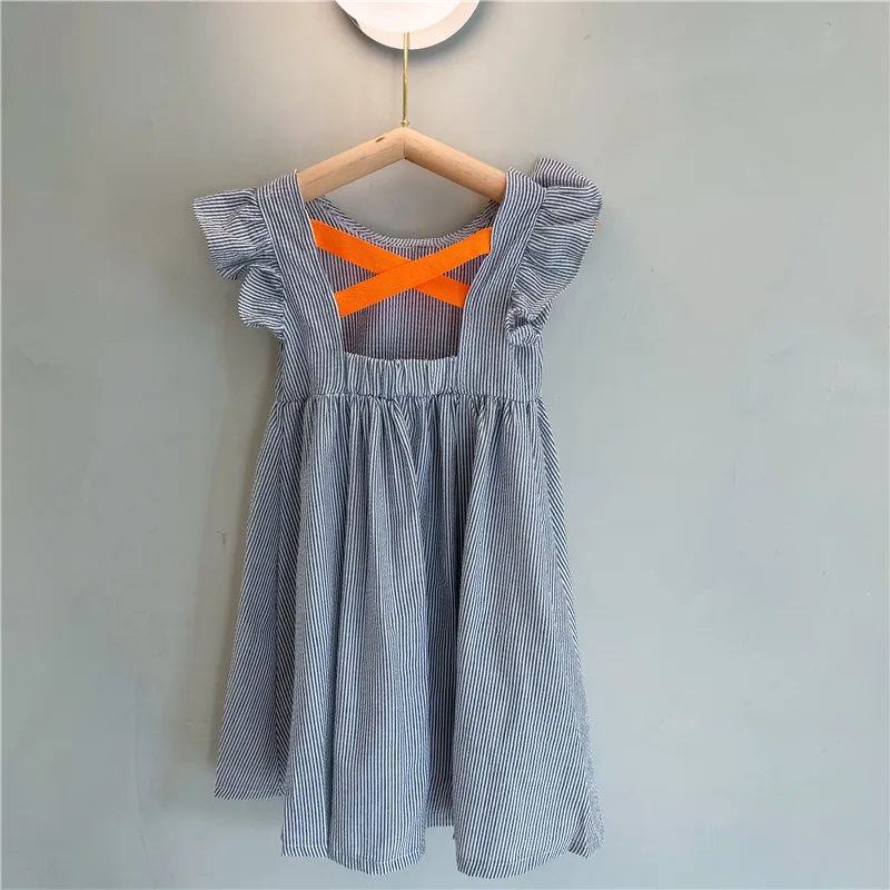 baby dresses cheap Bandage Dresses for Girls Clothings Autumn Winter New Girls Dress Short Sleeve Fashion Cotton Floral Dress Children's Costume girl baby dresses