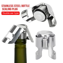 Вино Шампанское крышка портативный Нержавеющая сталь бутылка для воды стакан сверкающий Pourer бинауральной Формы Кухня графин бар питания