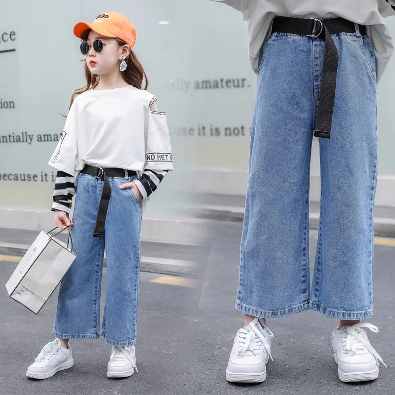 girl jeans with elastic waist