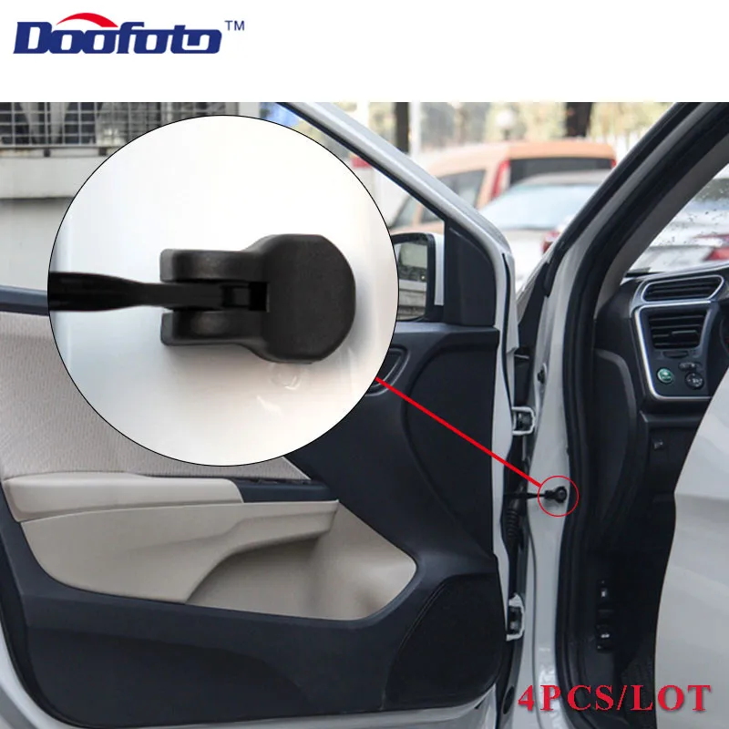 Doofoto 4x Car Door Limiting Stopper Cover For Honda Civic Jazz CRV Dio NC750X Fit Accord 2006 Car Accessories Styling Case