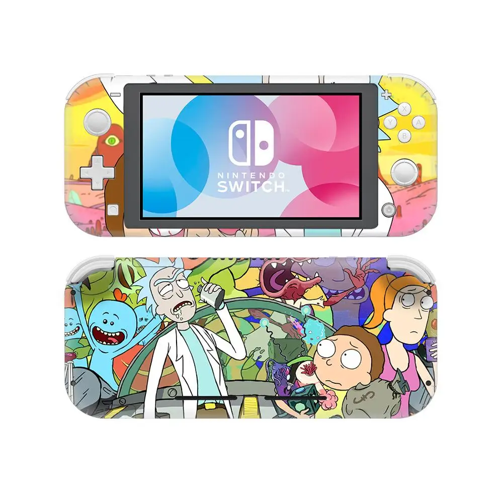 YSNSL0675 Наклейка для кожи nintendo Switch Рик и Морти, чехол для nintendo Switch Lite, Защитная пленка для Kind Switch Lite, Виниловая наклейка для кожи - Цвет: YSNSL0675