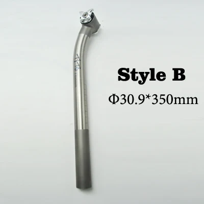 Tialloyseatpost TiTo титановый сплав после поплавок Подседельный штырь дорожный велосипед MTB велосипед стойка сиденья велосипед запчасти 27,2 мм/30,9 мм/31,6 мм сиденье Pos - Цвет: Tialloyseatpost
