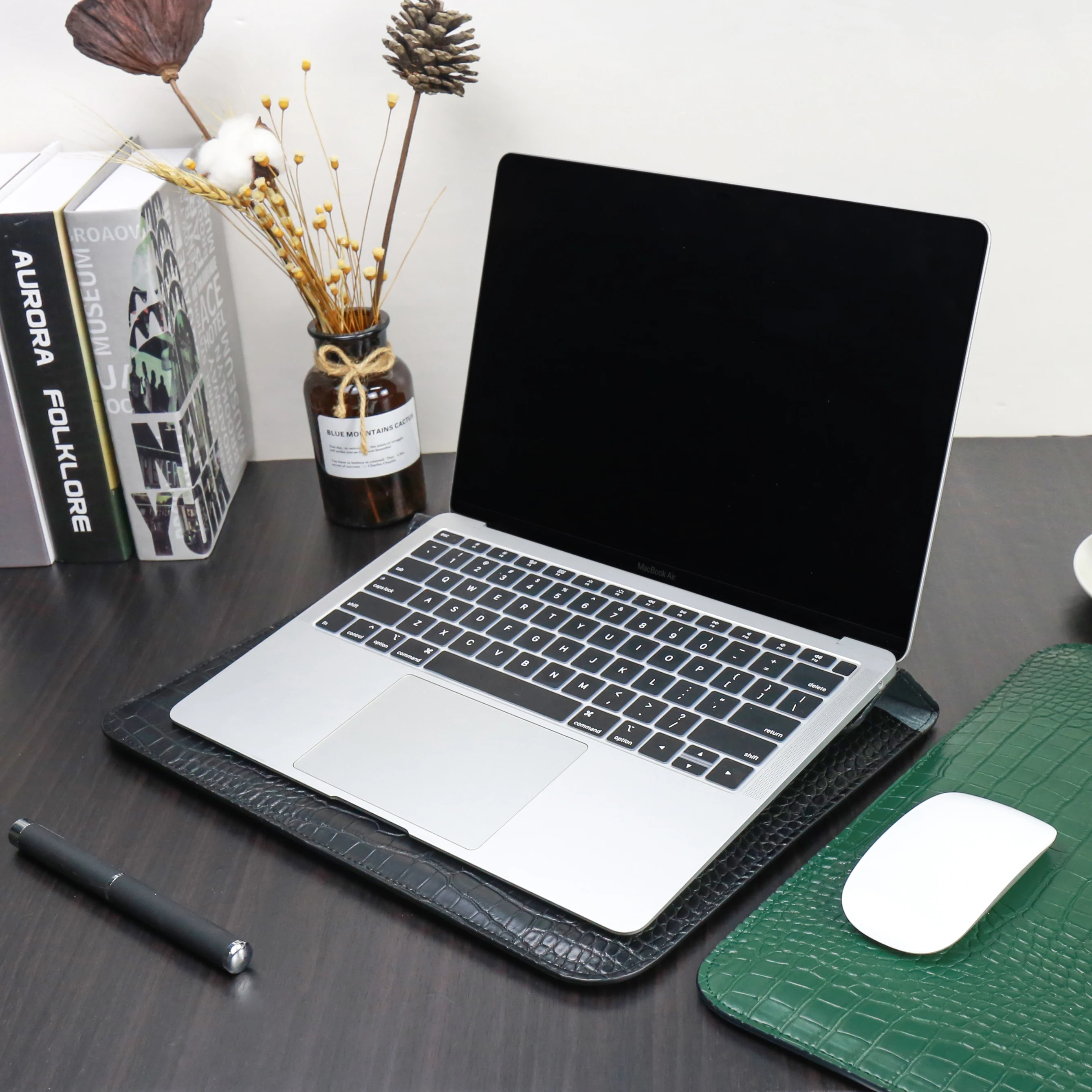 Bolsa do Portátil para Macbook Air 13 Case 2023 m1 para Macbook Pro 13 Case2023 Pro 16 Case 11 12 13 15 Polegada Capa Laptop Manga Case - Imagem 3