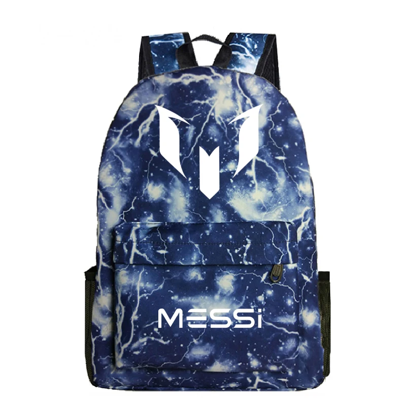 7 Высококачественный школьный рюкзак Messi, школьный рюкзак, модный рюкзак с новым рисунком для ноутбука, мужской и женский туристический рюкзак - Цвет: 7