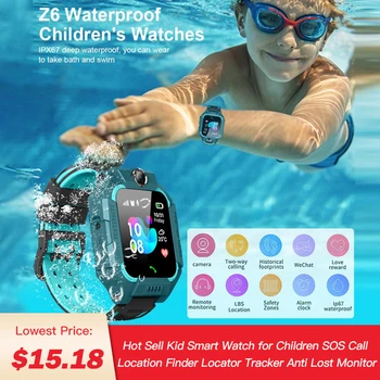 

2020 New Smart watch LBS Kid SmartWatches Baby Watch for Children SOS Call Location Finder Locator Tracker Anti Lost Monitor+Box
