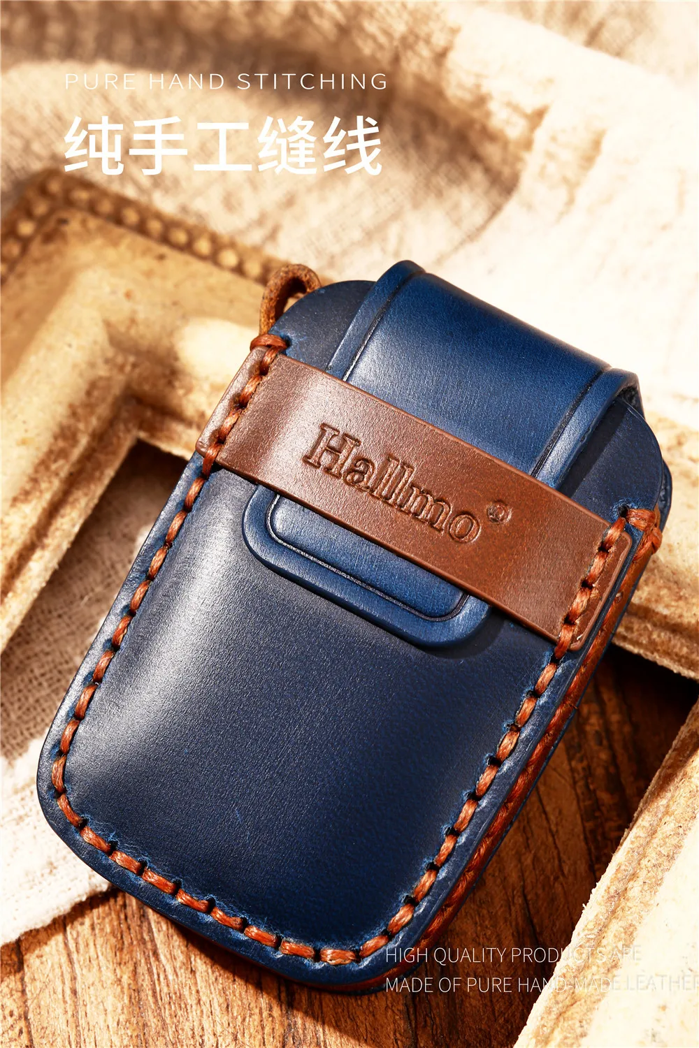 Portachiavi in pelle per auto portachiavi custodia in pelle per Land Rover Discovery Evoque Sport Freelander 2 LR4 per Jaguar e-pace XF XJL - H5f913cae5e8c41e39b9bb7f61f80df583