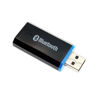 

High Speed Stereo 3.5mm 5.0 Adapter Car Accessories Media USB Music 2 In 1 Portable Wireless Bluetooth Receiver