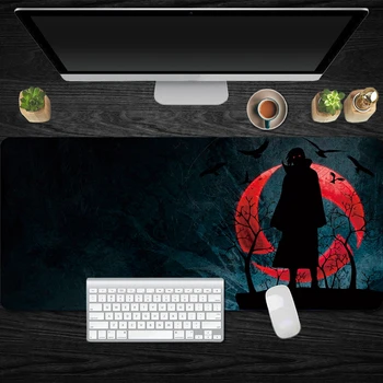 

Itachi Keyboard Mouse Pad Naruto Anime Anime Laptop Computer Mousepad Lock Edge Mouse Mat For Laptop Computer Keyboard Pad Desk