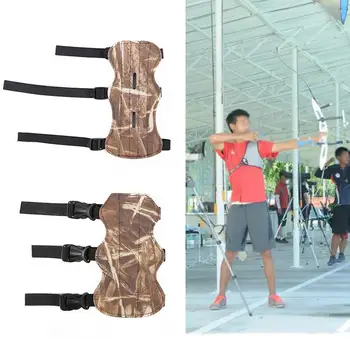 

Arm Guard Protective Clothing Arrow Accessories Outdoor Sports Archery Field Bracers Armguard Strong 2 Style Bow Finger PU