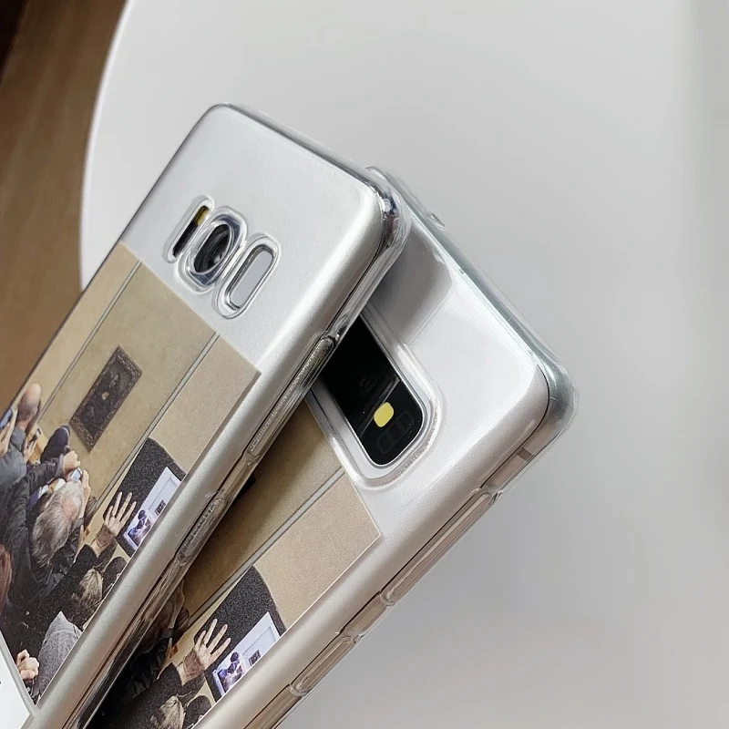 Мягкий чехол для телефона Mona Lisa Art с рисунком маслом iPhone 11 11Pro Max X XR XS 6 7 8 Plus