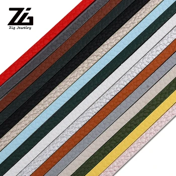 

ZG 1.2 meters 16colors 5mm Bracelet PU Rope Leather Cord for Fashion Bracelet Design Jewelry Making DIY