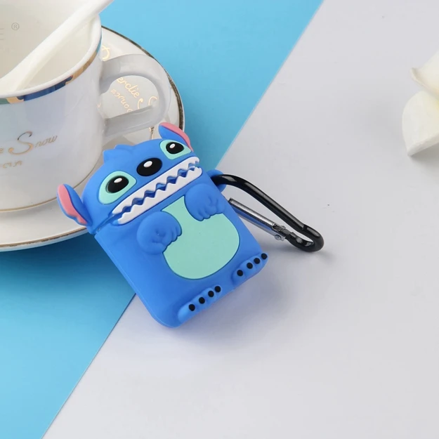 1322C6 Чехол для наушников для Airpods, чехол с милым мультяшным котом и Мышкой, чехол для наушников для Apple Air pods 2 Earpods 3D Bear, аксессуары для наушников - Цвет: 1322C6