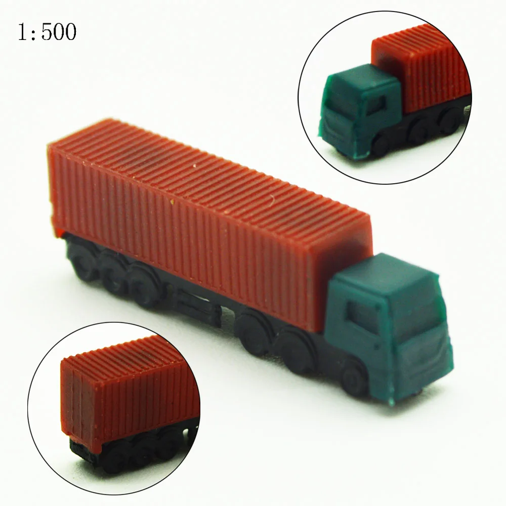Игрушечные машинки миниатюрные пластиковые весы 1: 500 для сценического макета