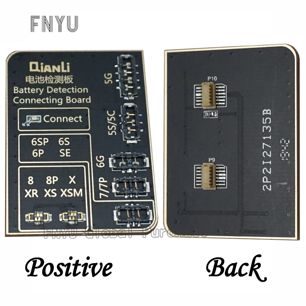 Qianli icopy original color repair, data line detection, headset detection, battery detection panel, suitable for iPhone 5 to 11
