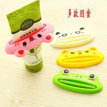 

Toothpaste Dispenser Korean-style Creative Cartoon Manual Toothpaste Squeezer Lazy Cosmetics Cleansing Foam Squeezer
