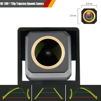 

HD 1280x720p Golden Camera Rear View Backup Camera Trajectory Dynamic Parking Line for Ssang Yong SsangYong Actyon (2013 - 2017)