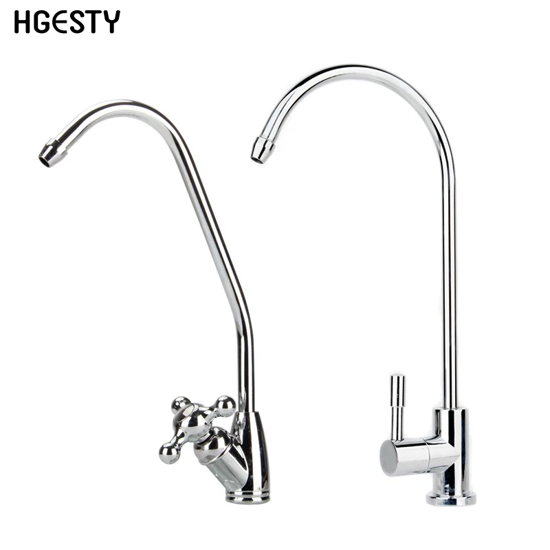 Kitchen Water Filter Faucet Stainless Steel Cold Water Tap 1 4