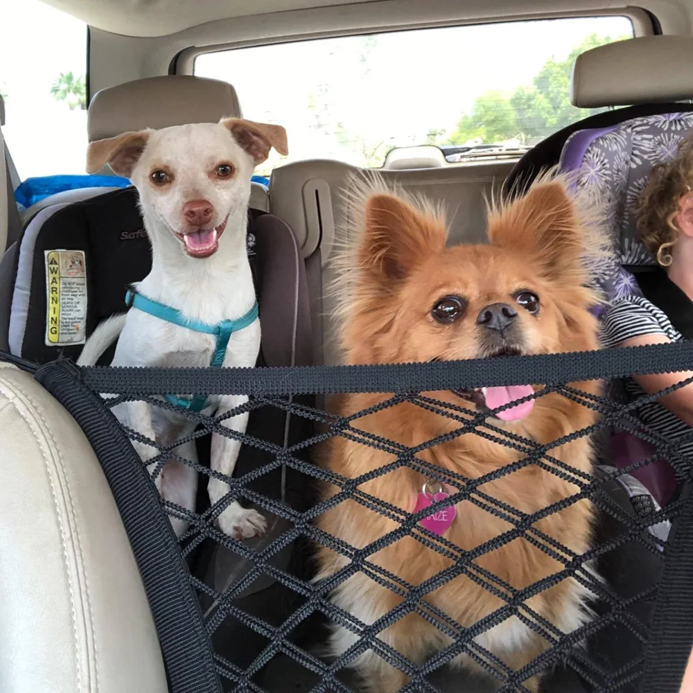 

New Car Pet Fence Elastic Dog Safety Isolation Net Children Travel Isolation Barrier Mesh Dog Fence Anti-collision Mesh