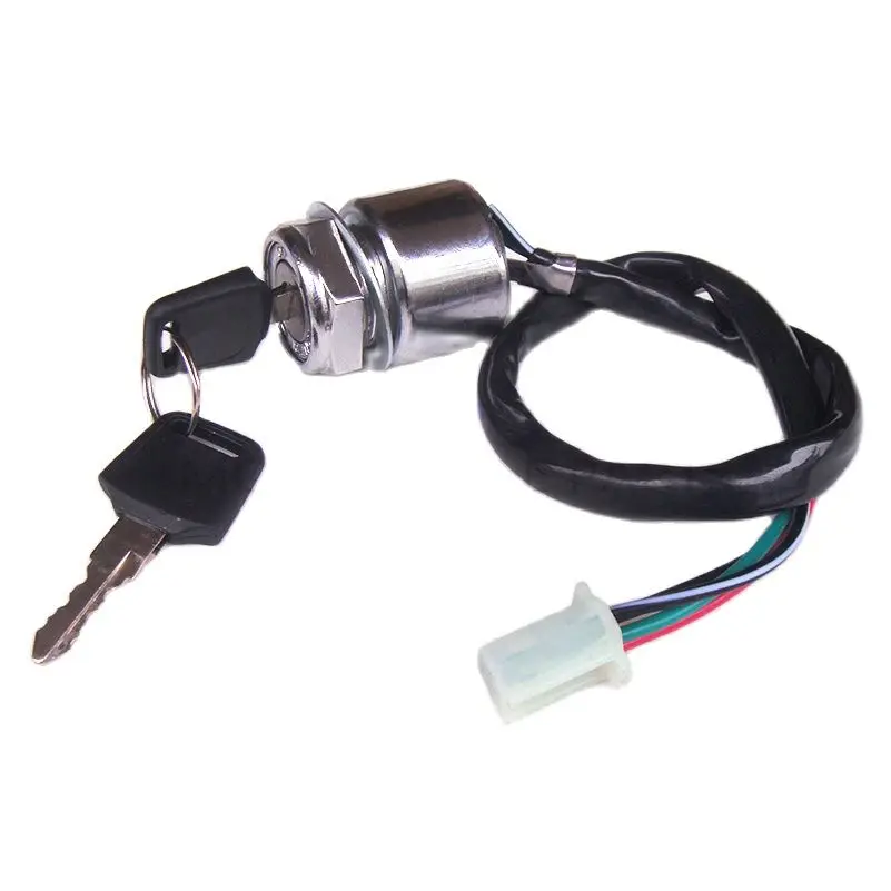 4 Fili Di Accensione Interruttore A Chiave 90Cc 125Cc 150Cc Gokart Atv Dirt Pit Bike