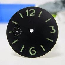 Аксессуары для часов 34,3/36,3 мм Parnis часы циферблат Круглый Аналоговый светящийся мужской Механический Циферблат подходит 6497
