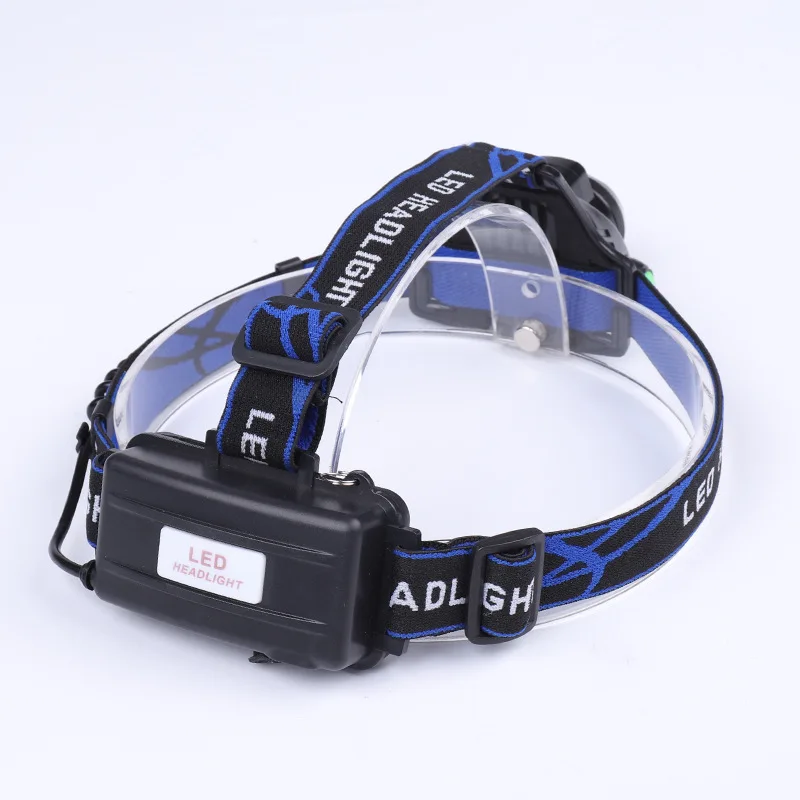 

Outdoor Waterproof Third Gear Charging Head-Mounted Headlights Outdoor Camping Fishing Headlamp