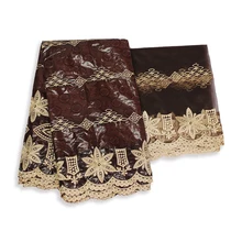 Базен riche кружево высокое качество жаккардовая парча ткань атику Базен riche шампунь ткань морская парча 5+ 2 ярдов/партия