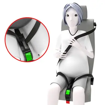 

2020 Car Seat Belt Adjuster for Pregnancy Driving Confort and Safety Pregnant Car Accessories Protect Unborn Seat Belt Clip