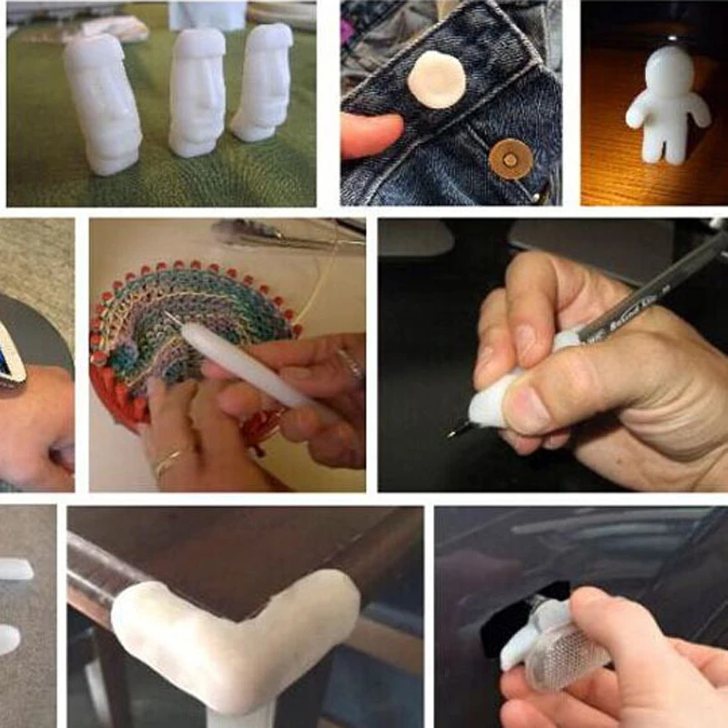 DIY Handcrafts Repair Eco Friendly Plasticine Thermoplastic Polycaprolactone Polymorph Pellet Crystal Repair Clay Do Any Shape