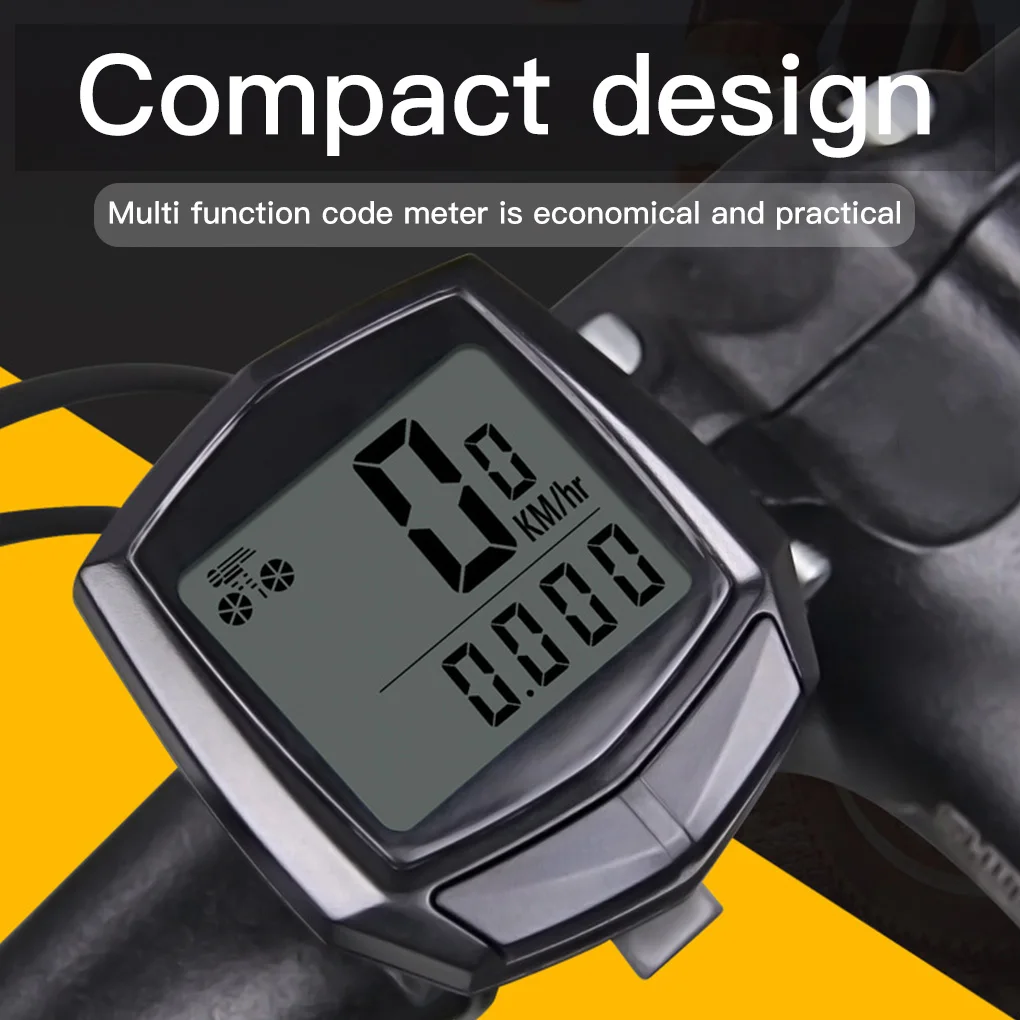 Bike Computer Bicycle-Odometer-Speedometer Display Riding-Accessories Cycling Digital