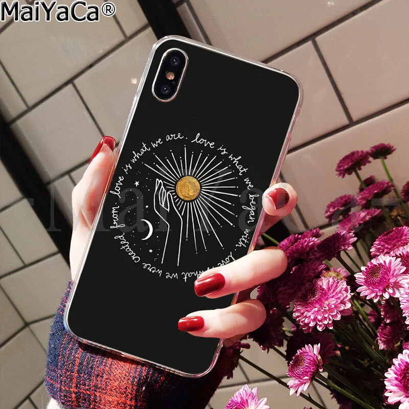 Art Sun Flowers Cat Snake Moon