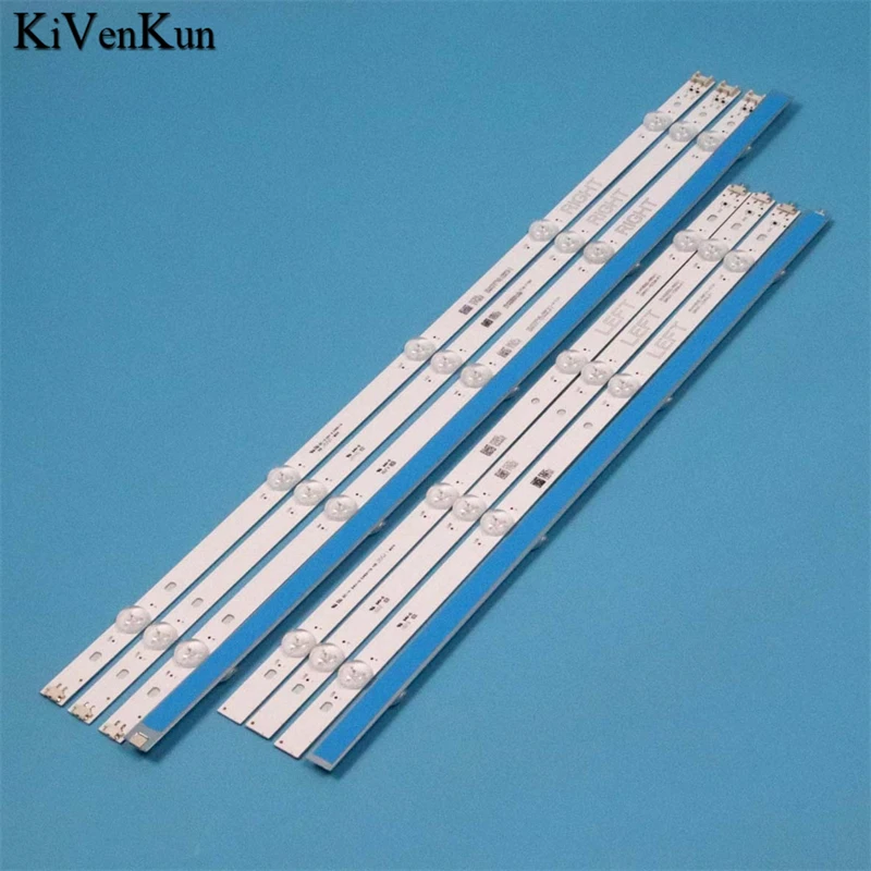 

8 шт./компл. новые светодиодные ленты для подсветки лампы LG 49UJ635T 49UJ635V 49UJ639V 49UK6090PUA 49UK6200PLA 49UK6200PUA NC490DUE-AAFX1-41CA