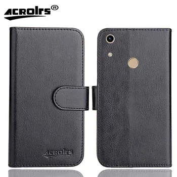 

For Huawei Honor 8A Pro Case 6.09" 6 Colors Flip Fashion Soft Leather Crazy Horse Exclusive Phone Cover Cases Wallet Funda Coque