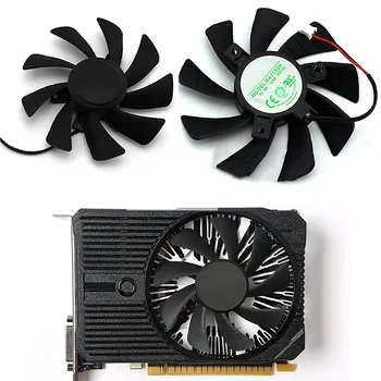 

Replacement Graphics Card Cooling Fan for GTX 1050 1050ti Mini Graphics 2Pin Cooler Fan Repair Parts