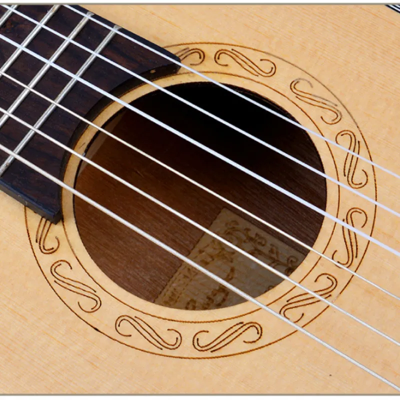 Guitalele Guilele 30 дюймов Ель из красного дерева мини электрический баритон