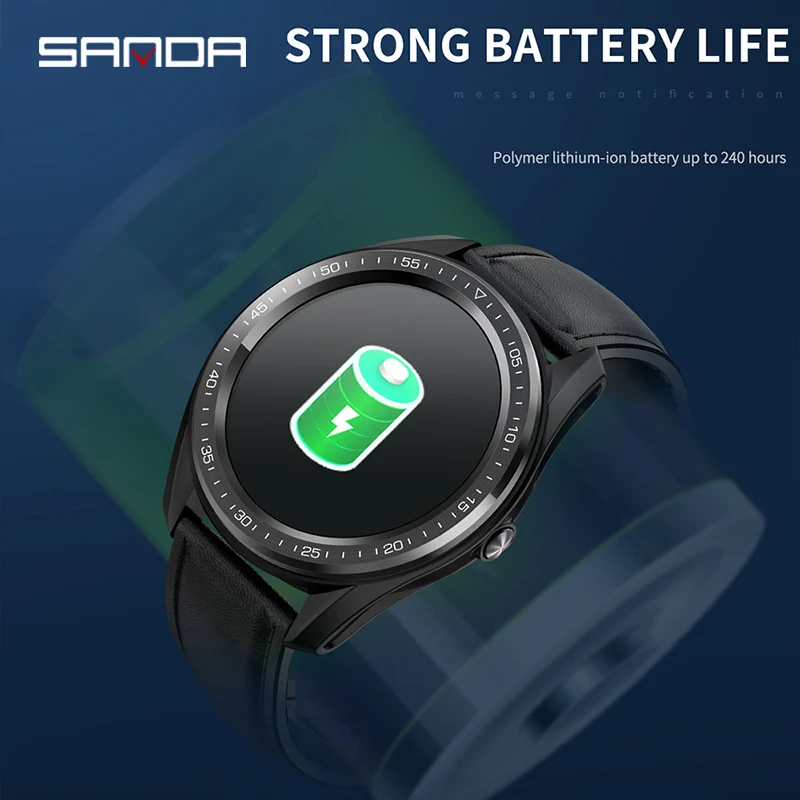SANDA Magic Women Smart watch Heart Rate Blood oxygen Sport Bluetooth Men Fitness Trakcer CW56 Smartwatch For Android IOS phone