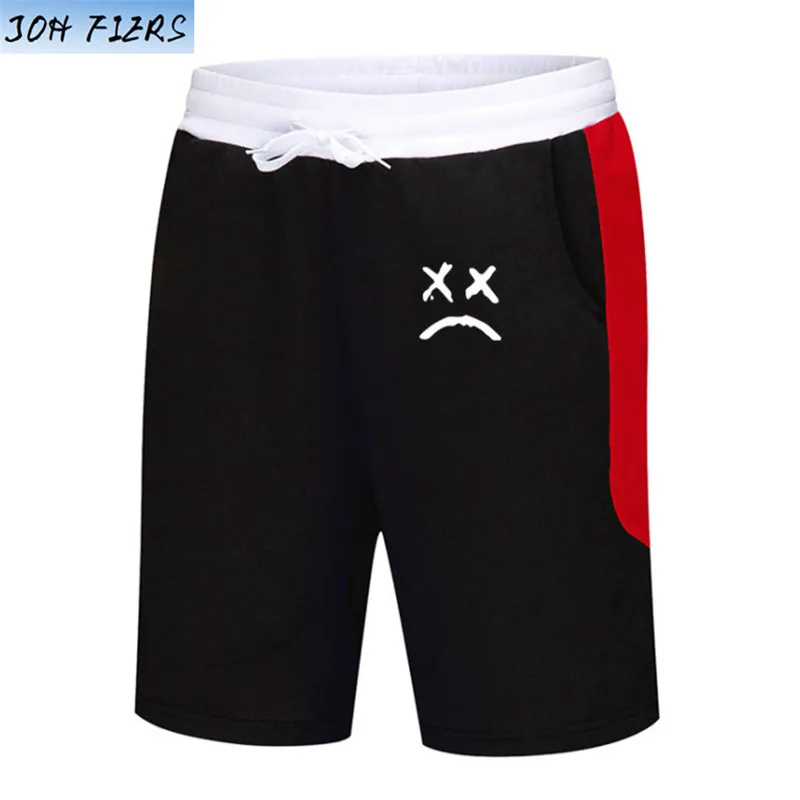 Мужские пляжные шорты с принтом, летние тонкие дышащие удобные повседневные мужские шорты, большие размеры 2XL