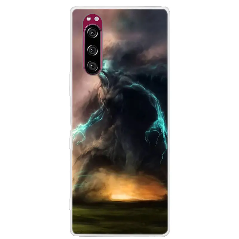 Custodia Per Sony Xperia 5 IV In Silicone, Cover Sony Xperia 5 IV
