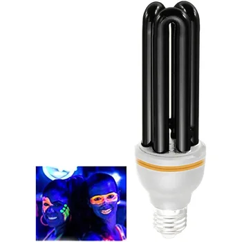 

Light Bulb E27 UV Ultraviolet Fluorescent Blacklight CFL Light Bulb Nightclub Germicidal Lamp Light Living Room Home Light Bulb
