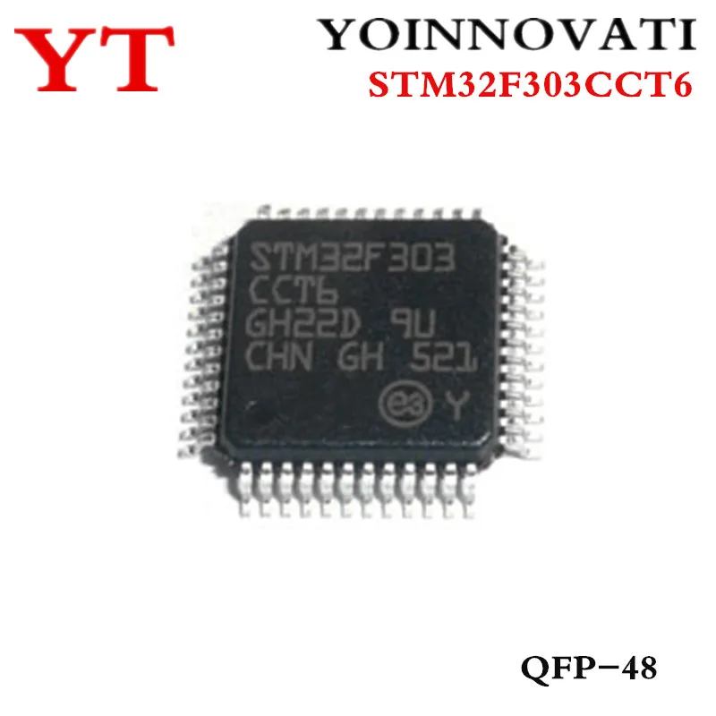10 шт./лот STM32F303CCT6 STM32F303 STM32 F3 IC 32 Bit 72MHz 256KB (256K x 8) FLASH 48 LQFP (7x7)|ic flash|flash icic 8 |