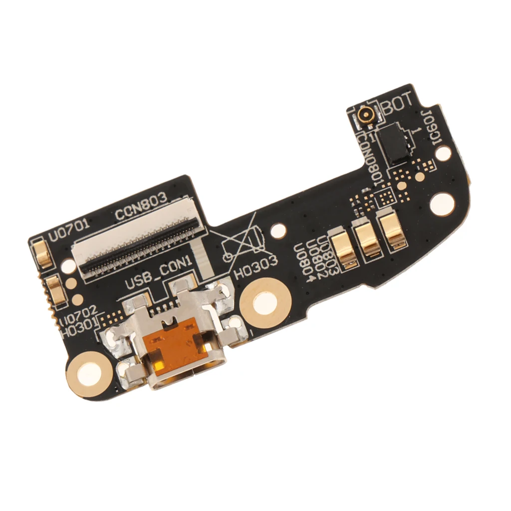 Charging Port Connector Board Repair Part, Charging Jack Replacement Flex Cable Assembly Fit for Asus Zenfone2 Smart Phone