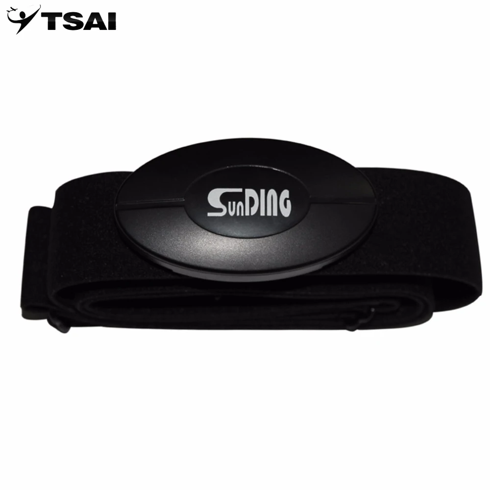 Sunding Bluetooth 4.0 Wireless Sport Heart Rate Monitor Chest Strap Band Running Fitness Exercise for Smartphones In Stock