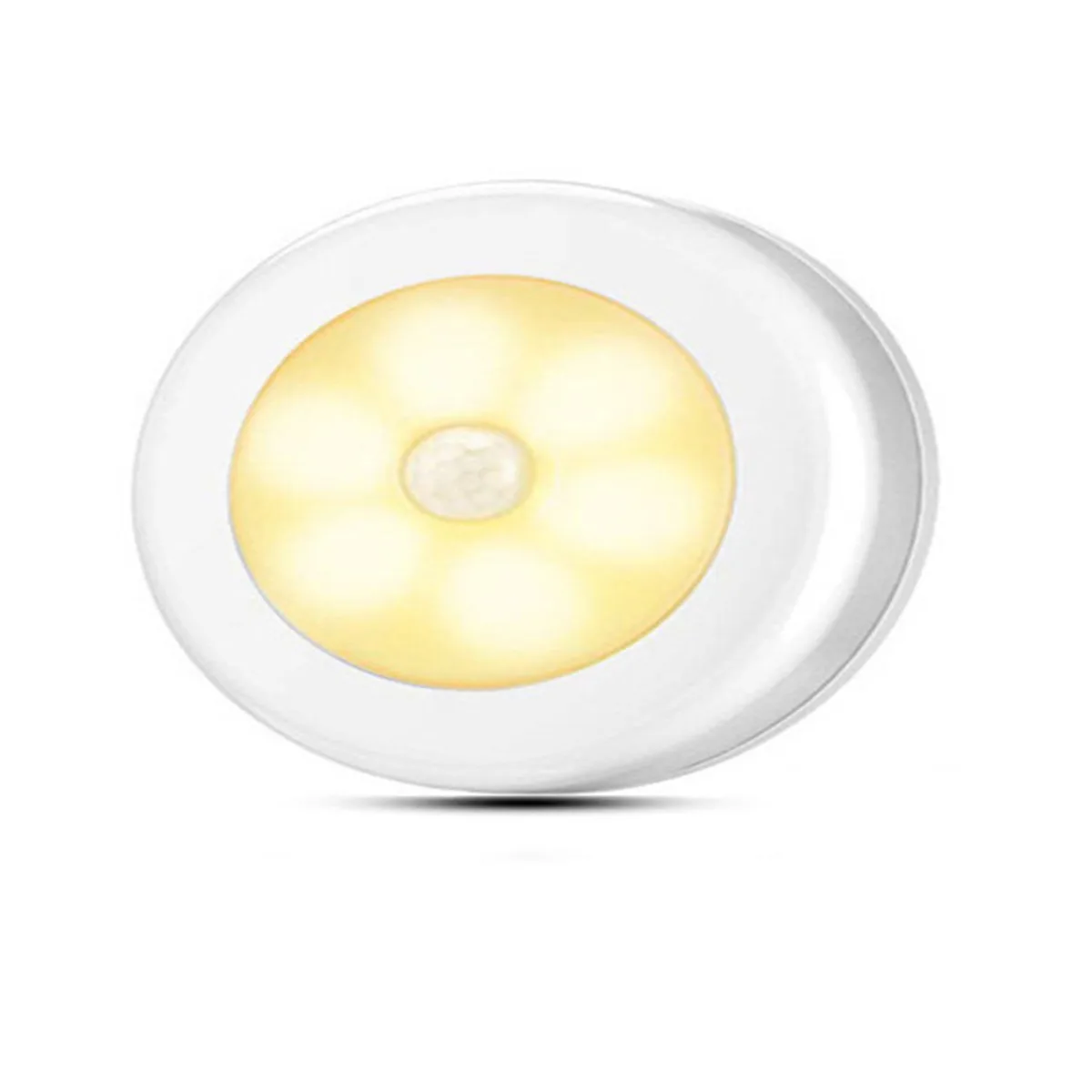 6LED человеческого тела индукционные ночной Светильник креативный Спальня