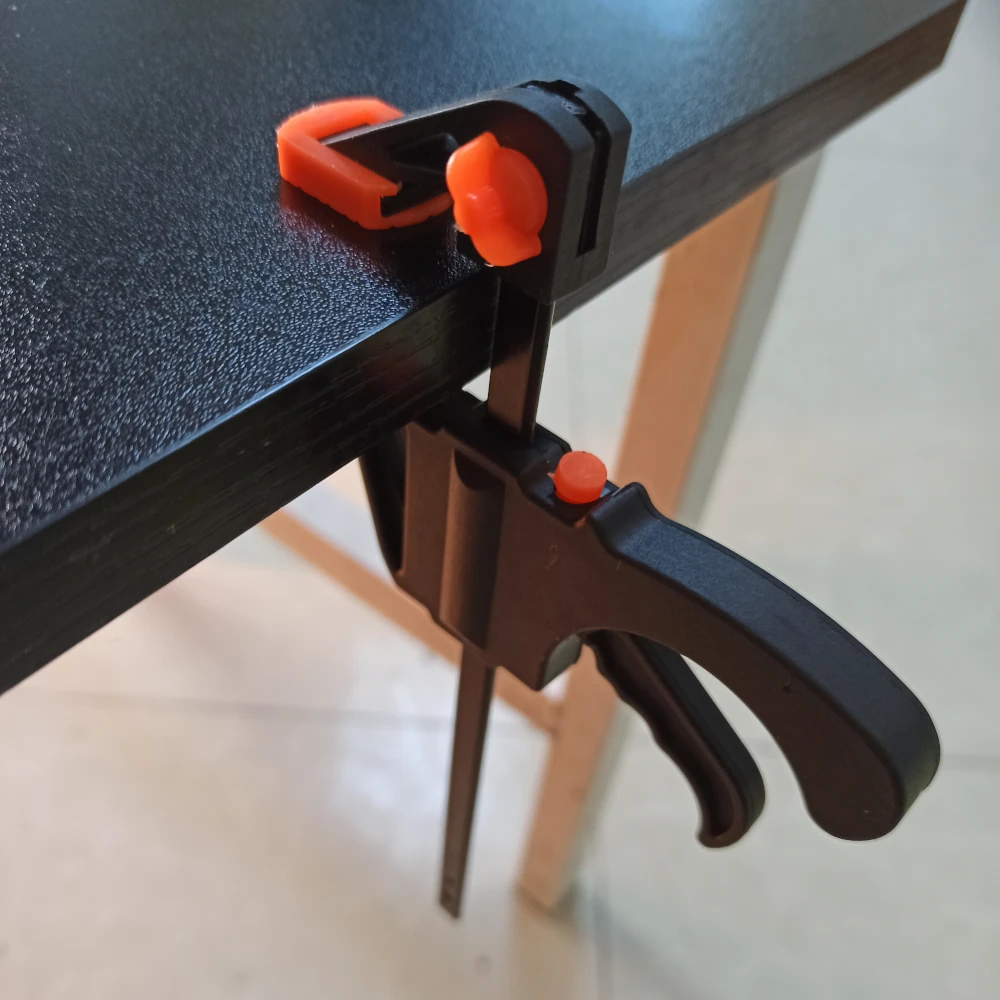 F-Type Clamp Quick Clip Wood Nylon Woodworking Hard Grip Release Squeeze Ratchet DIY Hand Tool Gadget 6'' 10'' inch woodworking clamps