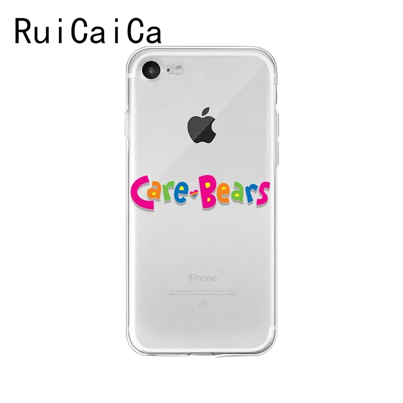 Ruicaica розовый Care Bears рисунком в виде радуги покупателей качество чехол для телефона чехол для iPhone 6S, 6 plus, 7, 7 plus, 8, 8 Plus, X Xs Макс 5 5S XR 10 - Цвет: A7