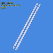 NEW 6LED LED Backlight Strip For TCL LED32D2930 32S1A PPTV32C2 32L2600 32L2800 TOT_32D2900 For Thomson 32HB5426 LVW320CS0T