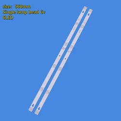 NEW 6LED LED Backlight Strip For TCL LED32D2930 32S1A PPTV32C2 32L2600 32L2800 TOT_32D2900 For Thomson 32HB5426 LVW320CS0T
