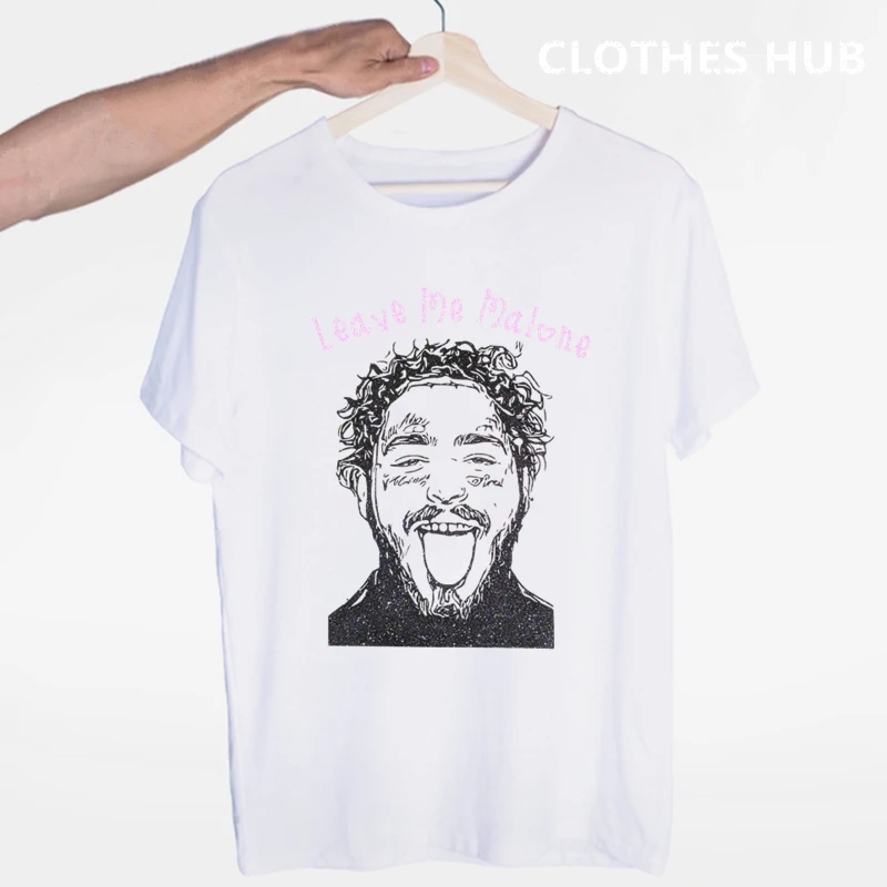 Post Malone Hip Hop T-shirt O-Neck Short Sleeves Summer Casual Fashion Unisex Men And Women Tshirt